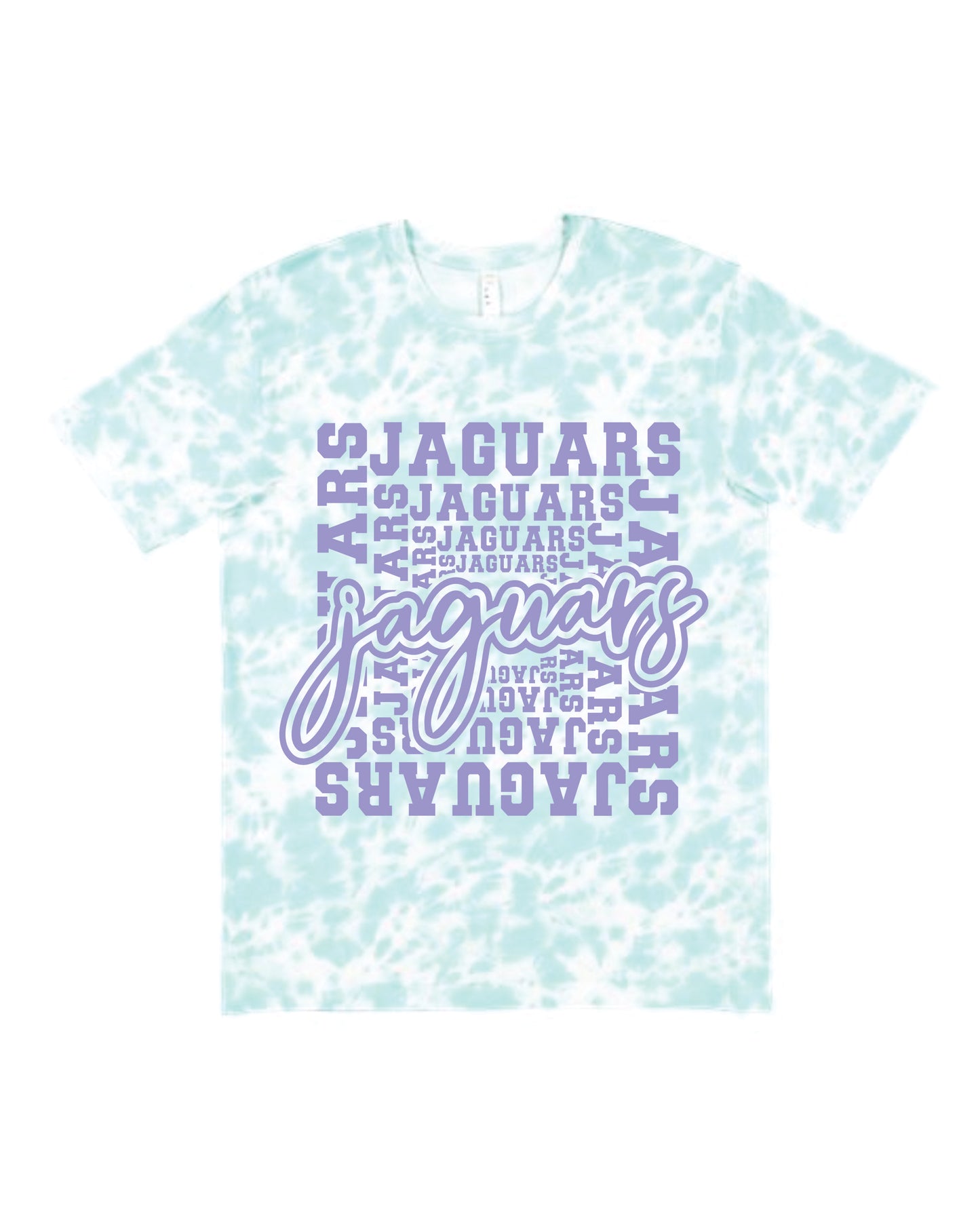 Monticello Jaguars tie dye tee