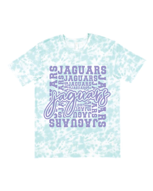 Monticello Jaguars tie dye tee