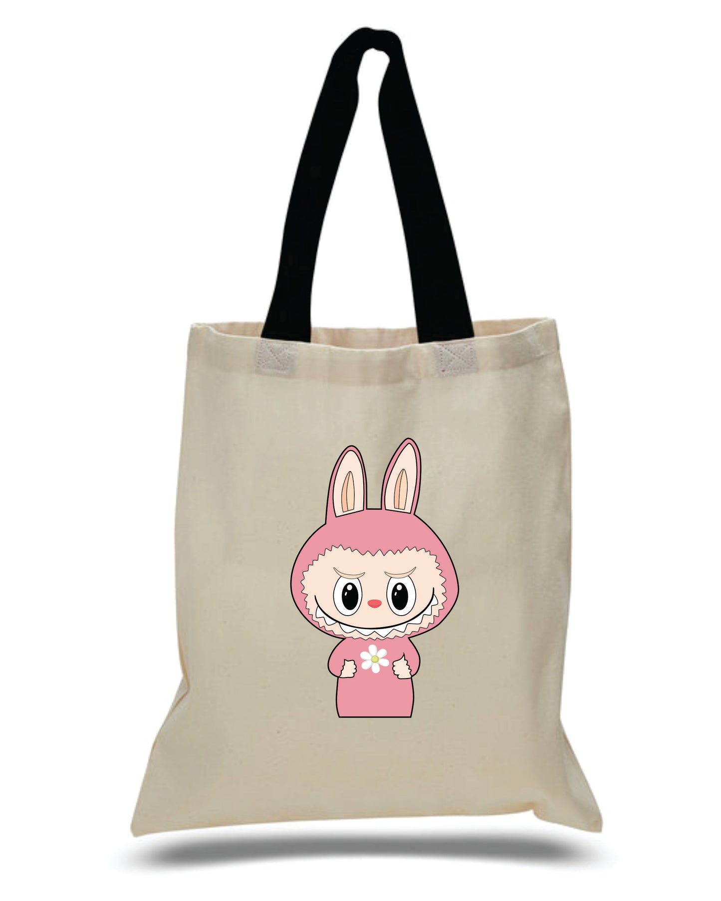 Lil Monster sunflower tote