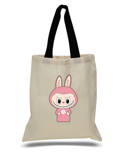 Lil Monster sunflower tote