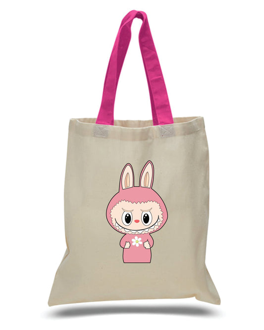 Lil Monster sunflower tote