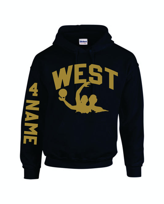 West Custom Water polo hoodie