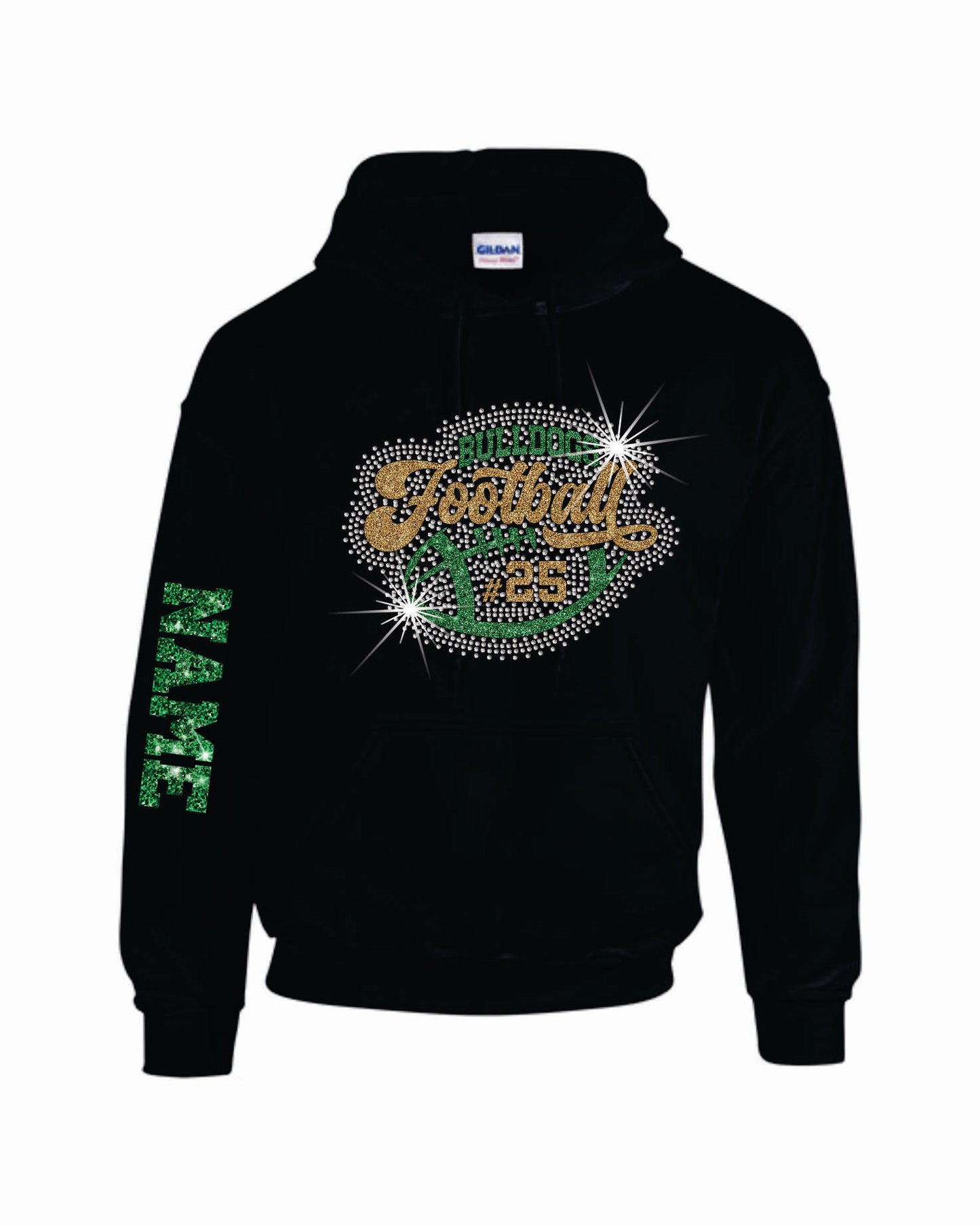 THS FOOTBALL FRIDAY NIGHT LIGHTS BLING HOODIE