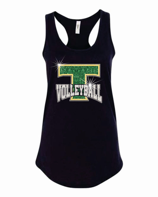 THS VOLLEYBALL "T" BLING TANK