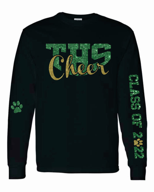 THS CHEER/DANCE  *Glitter* LS TEE