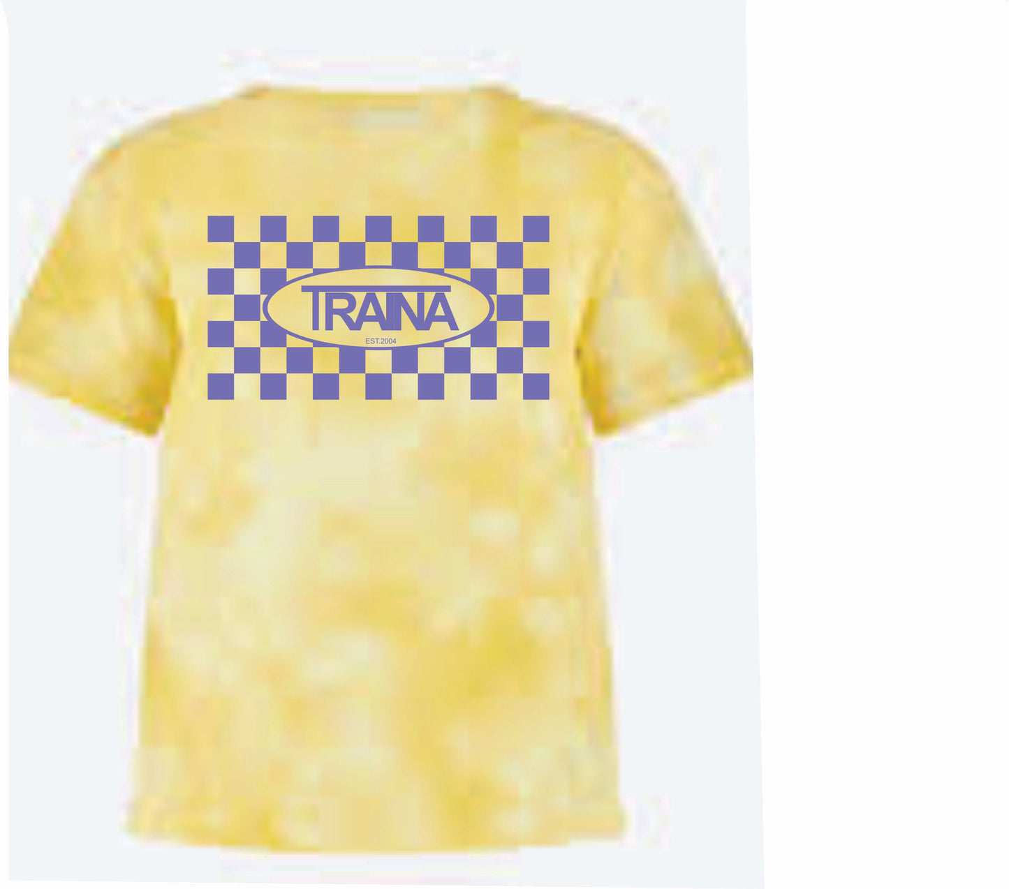 Traina Tigers Tie dye Checkerboard Tee