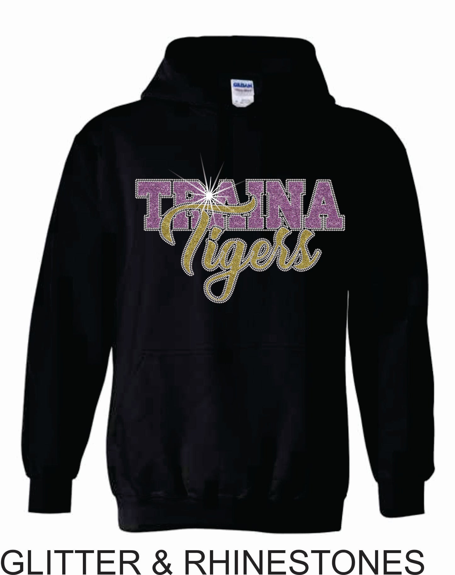 Traina Tigers all about that Bling hoodie