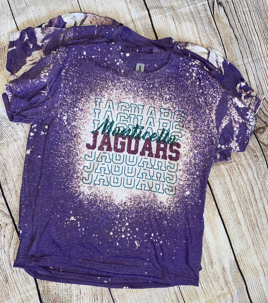 Monticello Bleached Purple Spirit Tee