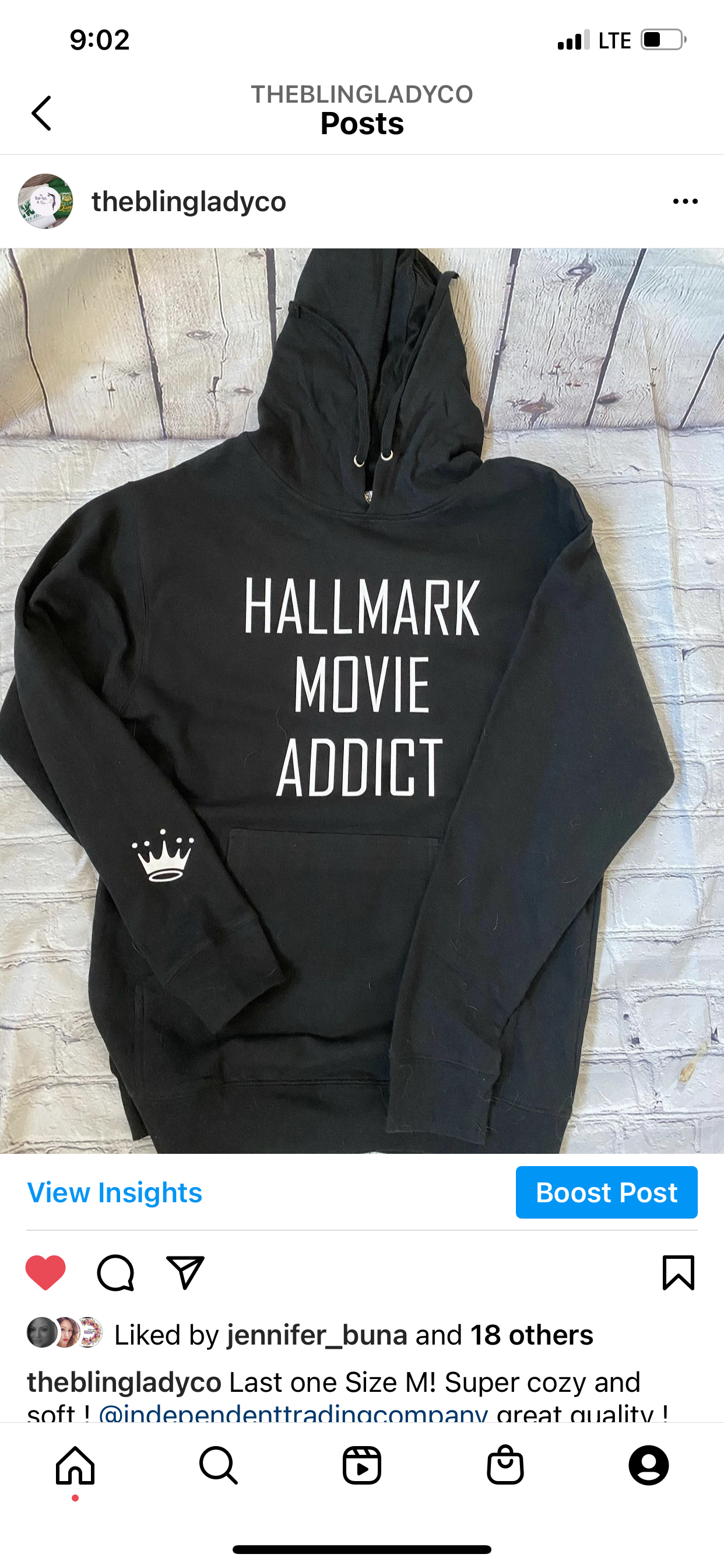 Holiday Addict hoodie