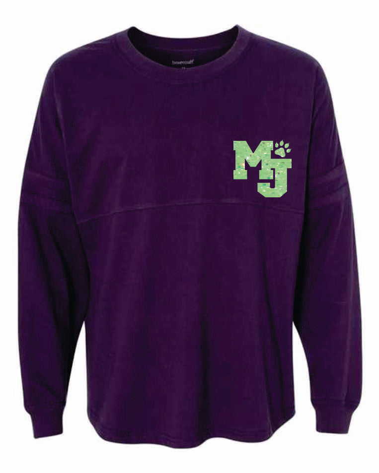 Monticello PURPLE POM SPIRIT DAY JERSEY